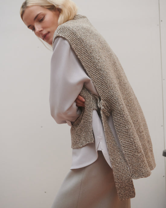 Kalvos: Tweed Merino Wool Vest