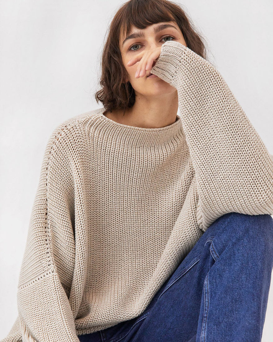 aerie, Sweaters, Aerie Oversized Chenille Turtleneck Sweater Cream Size  Xs